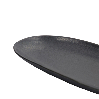 TDS, Plate, Onyx Noir, 28.5 cm x 14 cm, Item No. 15547