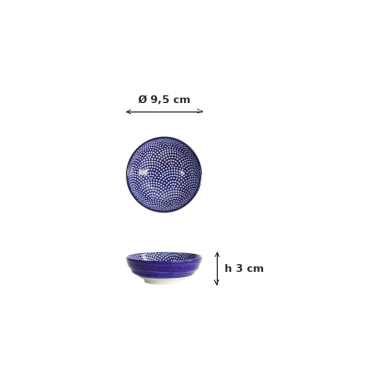 Saucenschale Nippon Blue Dots, Porzellan, 150 ml, Art.-Nr. 15600