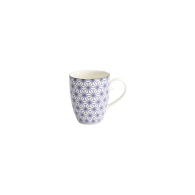 Tasse Nippon Blue Stars Blau/Weiß, Porzellan, 380 ml, Art.-Nr. 15626