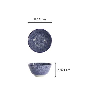 Schale Nippon Blue Dots, Porzellan, 300 ml, Art.-Nr. 16001