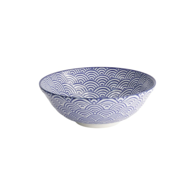 Ramenschale Nippon Blue Waves, Porzellan, 1 L, Art.-Nr. 16012