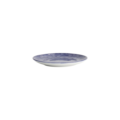 Plate Nippon Blue Dots, Porcelain, Ø 16 cm, Item No. 16019