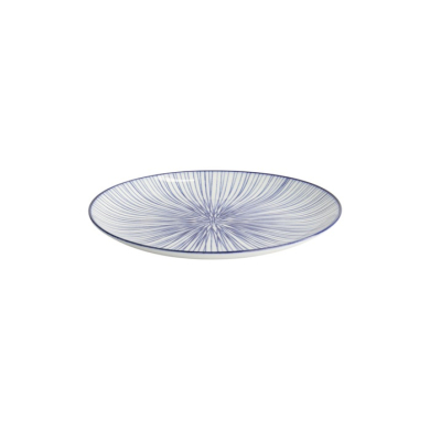 Teller Nippon Blue Lines, Porzellan, Ø 20,6 cm, Art.-Nr. 16021