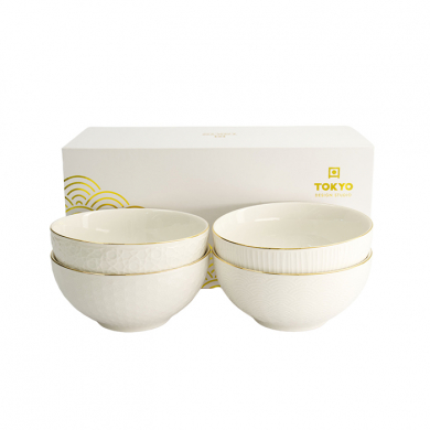 Nippon White 4 Schalen Set bei Tokyo Design Studio (Bild 4 von 6)