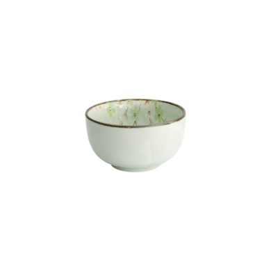 Bowl Green Cosmos, Stoneware, 550 ml, Item No. 16501