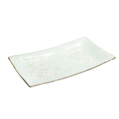 TDS, Teller, Green Cosmos, 35x19x2.2cm, Art.-Nr. 16508