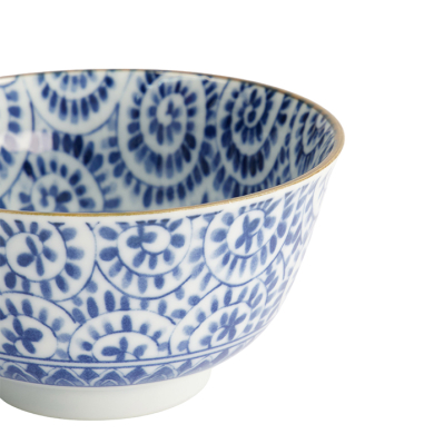 TDS, Bowl, Mixed Bowls, Tako Karakusa, Ø 12.8 x 6.5 cm 400 ml, Item No. 16536