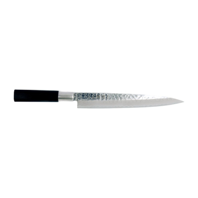 Sashimi Knife (fillet knife) Sekiryu, Stainless steel, Hammered finish, blade 21 cm, handle in ABS plastic