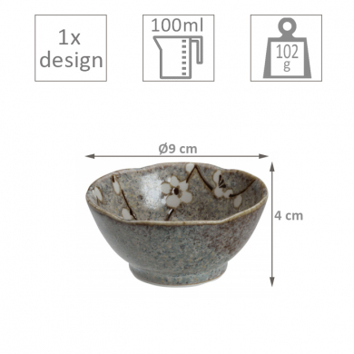 Grey Soshun Sauce Bowl at Tokyo Design Studio (picture 5 of 5)