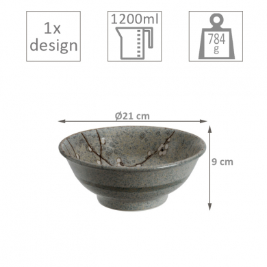 Grey Soshun Bowl at Tokyo Design Studio (picture 5 of 5)