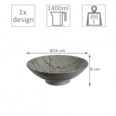 Grey Soshun Bowl at Tokyo Design Studio (picture 4 of 4)