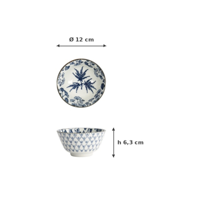 Bowl Flora Japonica Maple, Porcelain, 300 ml, Item No. 16697