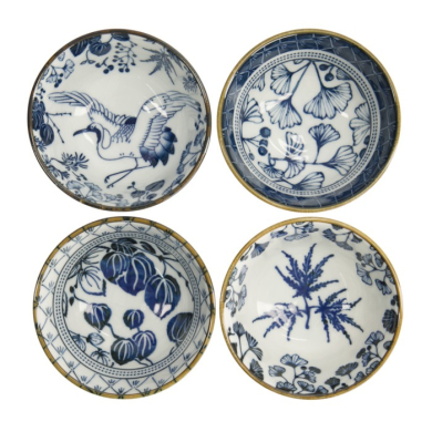 Bowl Set Flora Japonica, Porcelain, 300 ml, Item No. 16700