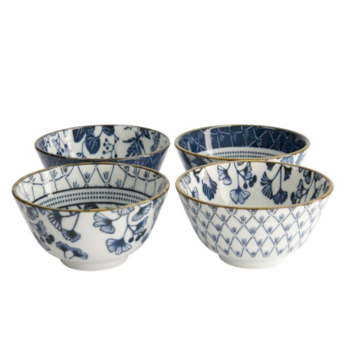 Bowl Set Flora Japonica, Porcelain, 300 ml, Item No. 16700