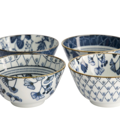 Bowl Set Flora Japonica, Porcelain, 300 ml, Item No. 16700