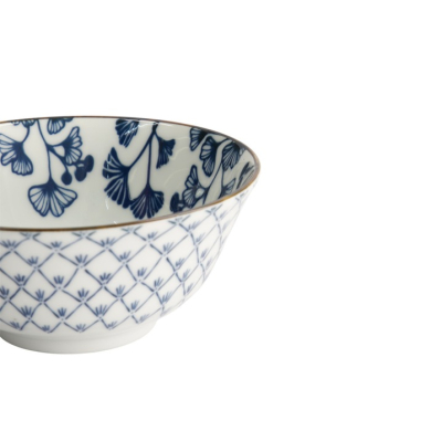 Rice Bowl Flora Japonica Maple, Porcelain, 500 ml, Item No. 16702