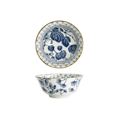 Rice Bowl Flora Japonica Ivy, Porcelain, 500 ml