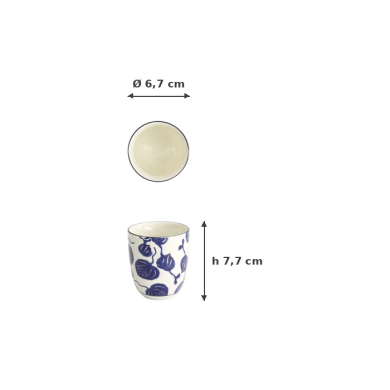 Tea Cup Flora Japonica Ivy, Porcelain, 170 ml, Item No. 16727