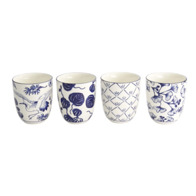 Teebecher-Set Flora Japonica, 4-tlg., Porzellan, 170 ml, Art.-Nr. 16728
