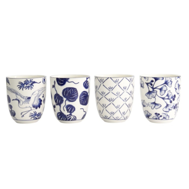 Teebecher-Set Flora Japonica, 4-tlg., Porzellan, 170 ml, Art.-Nr. 16728