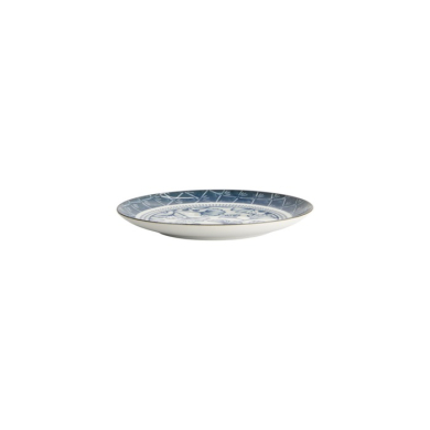 Plate Flora Japonica Gingko Blue, White, Porcelain, Ø 16 cm, Item No. 16847