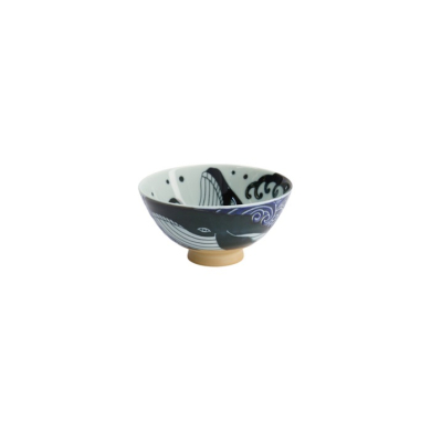 Bowl Kawaii Ohira Whale, Porcelain, 300 ml, Item No. 16910