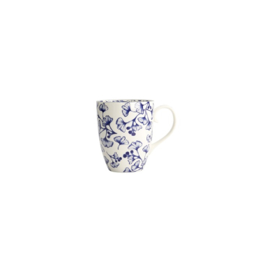Mug Flora Japonica Gingko Blue, Porcelain, 380 ml, Item No. 16971