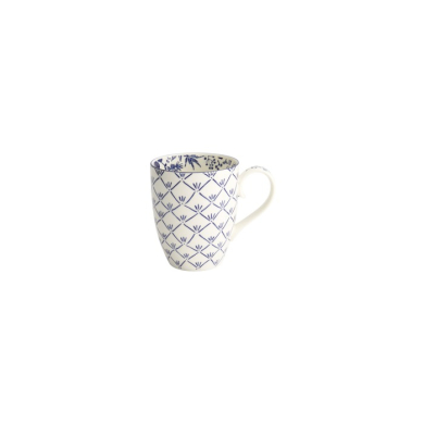 Mug Flora Japonica Maple Blue, Porcelain, 380 ml, Item No. 16972