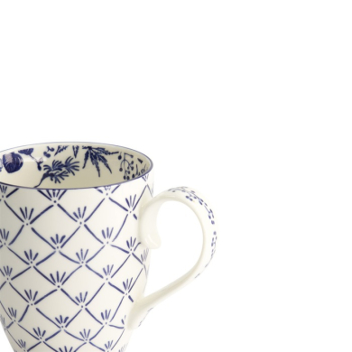 Mug Flora Japonica Maple Blue, Porcelain, 380 ml, Item No. 16972