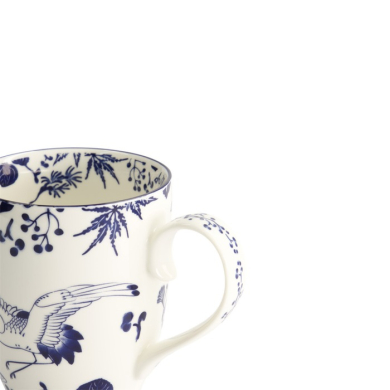 Mug Flora Japonica Crane Blue, Porcelain, 380 ml, Item No. 16973