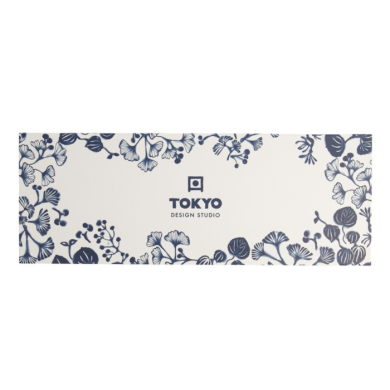 Cup and Saucer Set Flora Japonica Blue in a gift box, 8pcs, Porcelain, 250 ml, Item No. 16980
