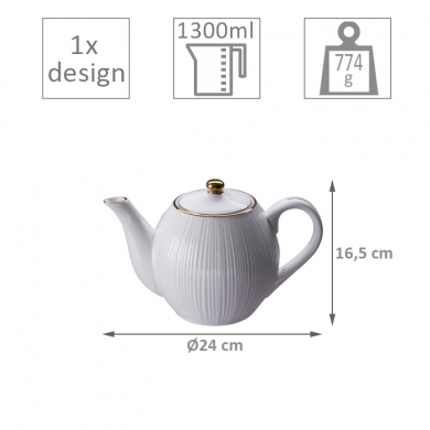 Nippon White Tea Set-Lines at Tokyo Design Studio (picture 7 of 7)