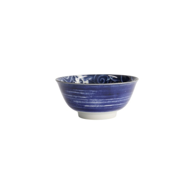 Reisschale Japonism Carp Blau, Porzellan, 500 ml, Art.-Nr. 17106
