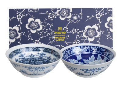 TDS, Bowls Set, 2-piece set, Mixed Bowls Bell Flower, Ø 19 cm, Item No. 22530
