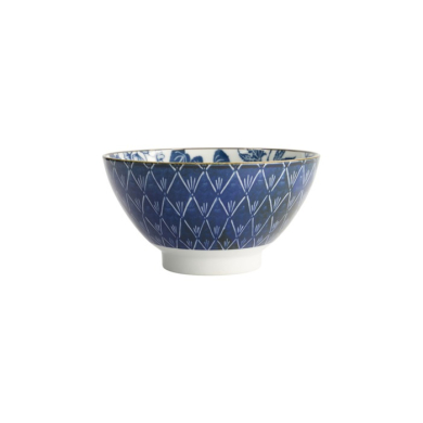 Bowl Flora Japonica Crane Blue, White, Porcelain, 950 ml, Item No. 17592
