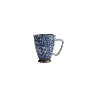 Tasse Some Botan Blau/Grau, Steinzeug, 400 ml, Art.-Nr. 17720