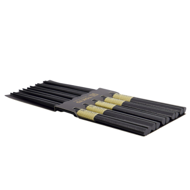 TDS, 5 Paar Essstäbchen, Black Wood, Kitchenware, 22 cm, Art.-Nr. 17936