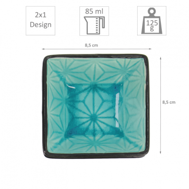 Glassy Turquoise Sushi Set at Tokyo Design Studio (picture 6 of 7)