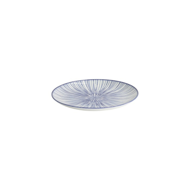 Teller Nippon Blue Lines, Porzellan, Ø 16 cm, Art.-Nr. 17952