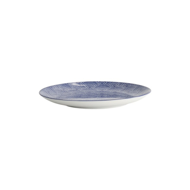 Teller Nippon Blue Dots, Porzellan, Ø 20,6 cm, Art.-Nr. 17955