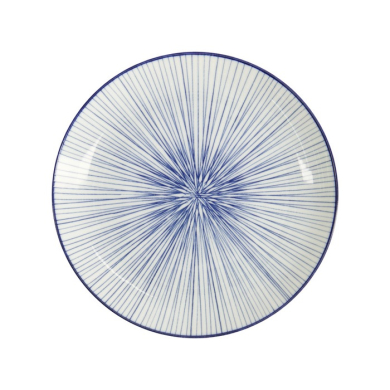 Teller Nippon Blue Lines, Porzellan, Ø 25,7 cm, Art.-Nr. 17956