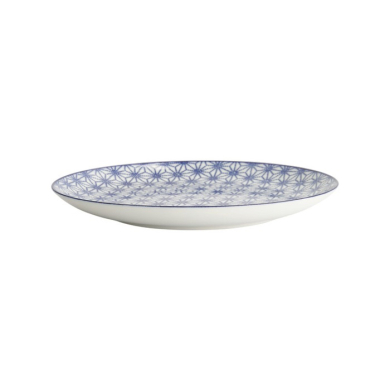 Plate Nippon Blue Stars, Porcelain, Ø 25.7 cm, Item No. 17957