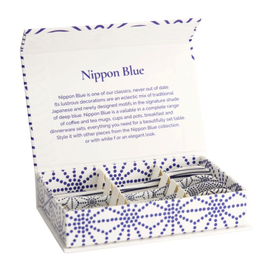 L&ouml;ffel-Set Nippon Blue, 4-tlg., Porzellan, 13 cm