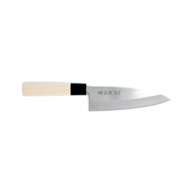 Deba Knife (fish knife) Sekiryu, Stainless steel, blade 15 cm, handle in Wood