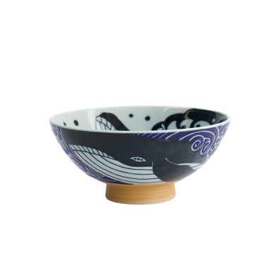 TDS, Bowl, Kawaii Ohira Whale, Ø 14.4 x 6.8 cm 450 ml, Item No. 18328