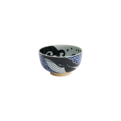 Bowl Kawaii Ohira Whale, Porcelain, 300 ml, Item No. 18329