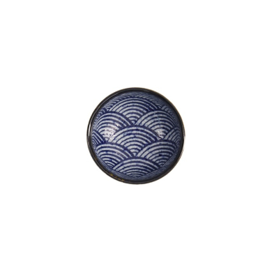 Bowl Aisai Seigaiha, Stoneware, 550 ml, Item No. 18573