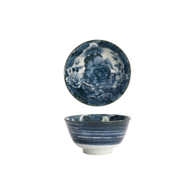 Bowl Japonism Lion Dunkelgrau, Porcelain, &Oslash; 12.7 cm. Height 6.8 cm