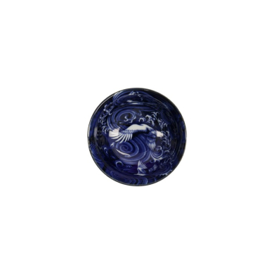 Schale Japonism Crane Blau, Porzellan, 350 ml, Art.-Nr. 18755