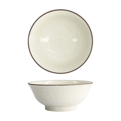 Rice Bowl Hime Kobiki Light Green, Stoneware, 18.5 &times; 7.7 cm